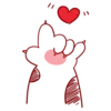 Стикер 35 🍒 Red emojis. Красное. Красивое 😍