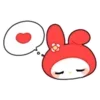 Стикер 48 🍒 Red emojis. Красное. Красивое 😍