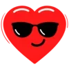 Стикер 4 🍒 Red emojis. Красное. Красивое 😍