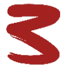 Стикер 10 redfont