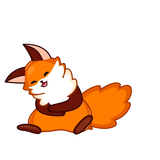 Стикерпак Red Fox для Telegram