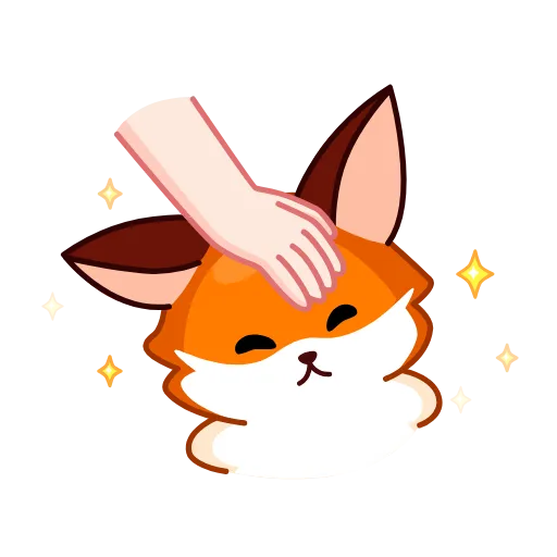 👍 Стикер «Red Fox» для Telegram
