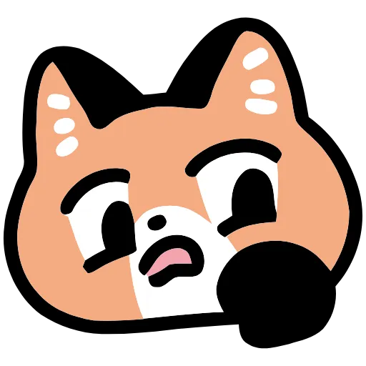 😲 Эмодзи «Foxcat» для Telegram