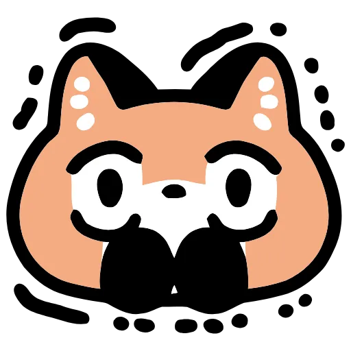 😰 Эмодзи «Foxcat» для Telegram