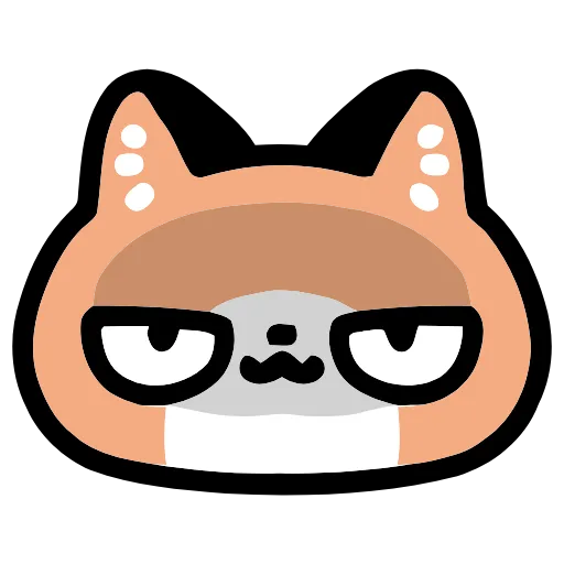 😈 Эмодзи «Foxcat» для Telegram