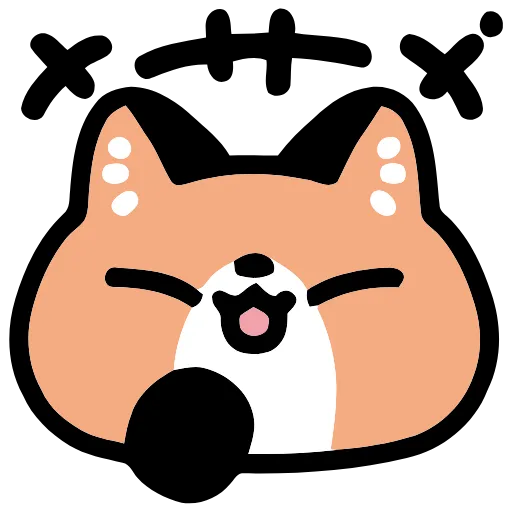 😂 Эмодзи «Foxcat» для Telegram