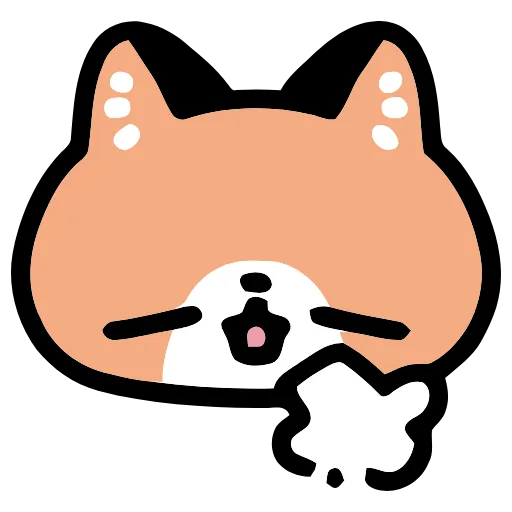 😮‍💨 Эмодзи «Foxcat» для Telegram