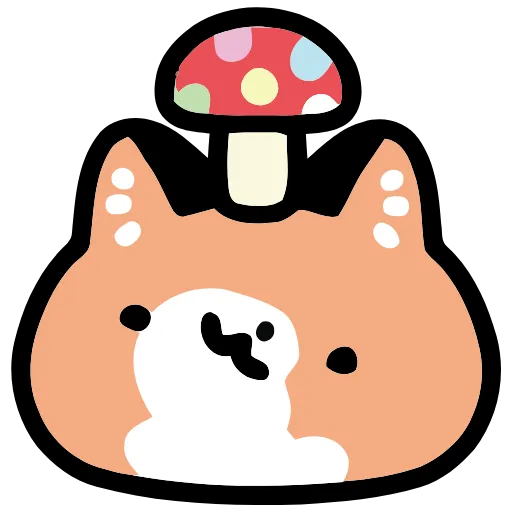 🍄 Эмодзи «Foxcat» для Telegram