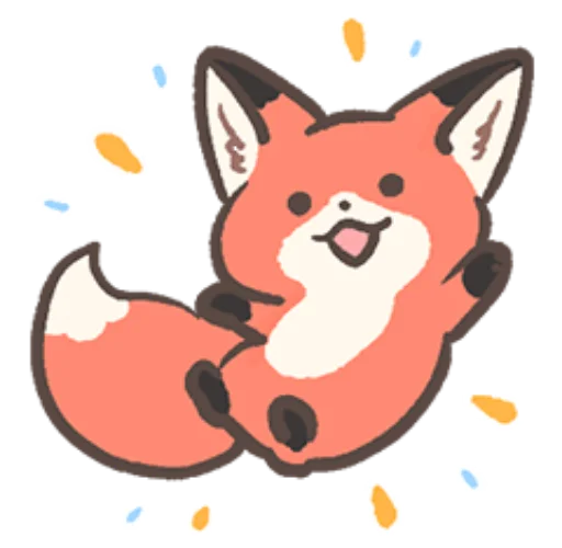 Стикерпак RedFox для Telegram