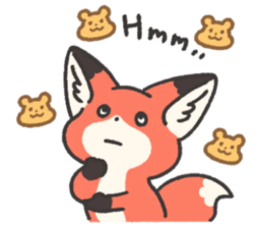 🧐 Стикер «RedFox 2» для Telegram