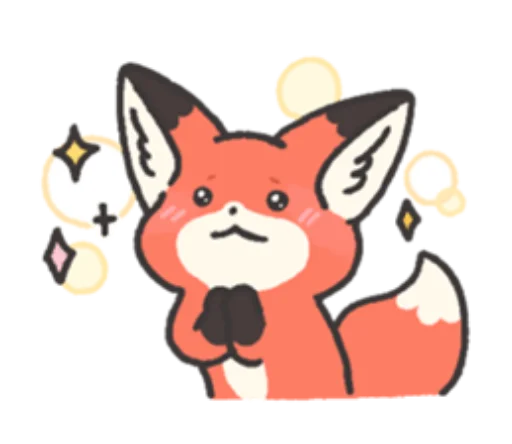 🙏 Стикер «RedFox 2» для Telegram
