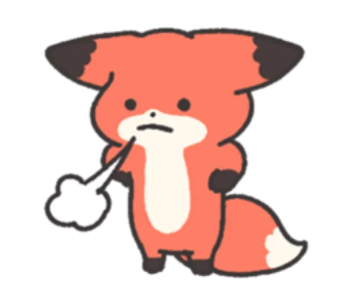 😮‍💨 Стикер «RedFox 2» для Telegram