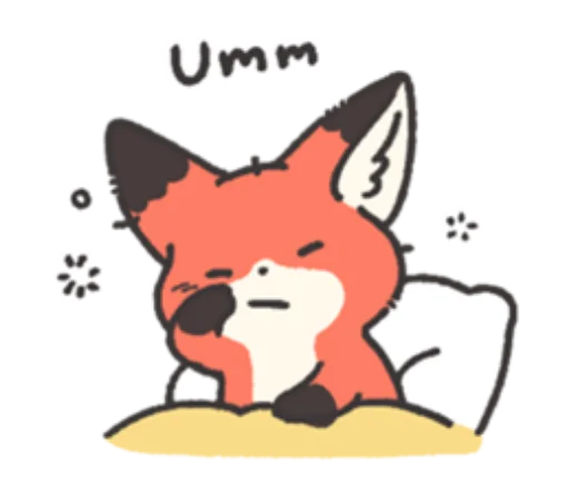 🥱 Стикер «RedFox 2» для Telegram