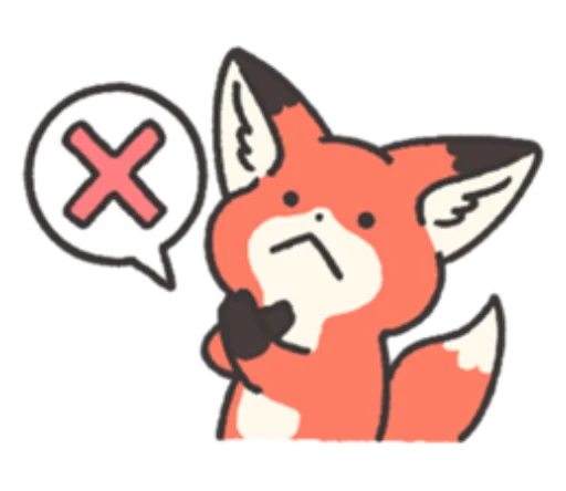 ❌ Стикер «RedFox 2» для Telegram