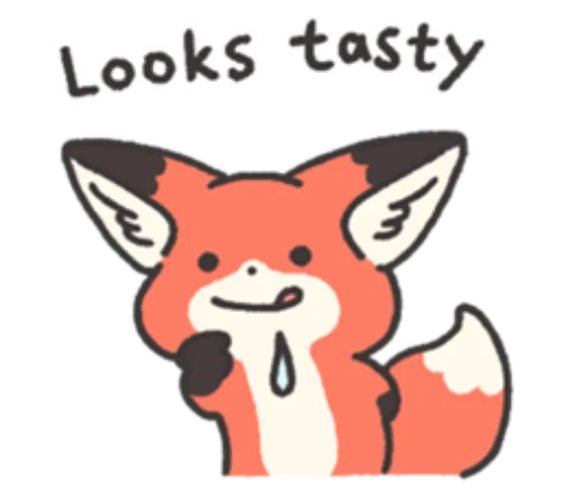 🤤 Стикер «RedFox 2» для Telegram