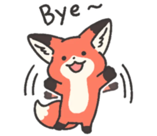👋 Стикер «RedFox 2» для Telegram