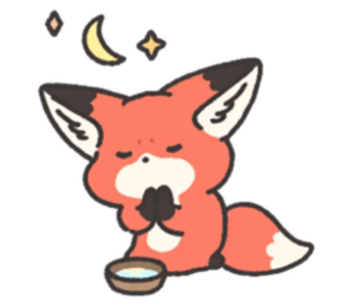 🙏 Стикер «RedFox 2» для Telegram