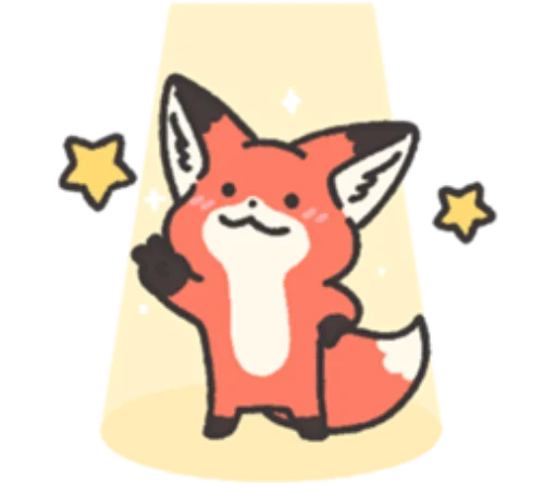 🤩 Стикер «RedFox 2» для Telegram