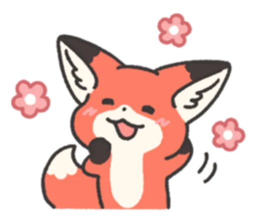 🥰 Стикер «RedFox 2» для Telegram