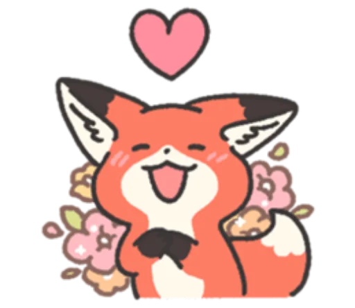 🥰 Стикер «RedFox 2» для Telegram