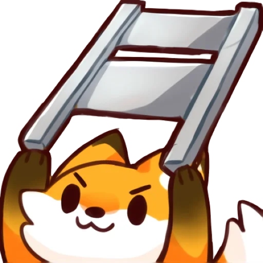 🪑 Стикер «Red Fox» для Telegram