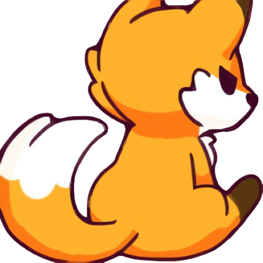 😞 Стикер «Red Fox» для Telegram