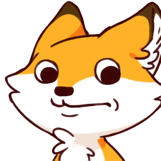 😕 Стикер «Red Fox» для Telegram