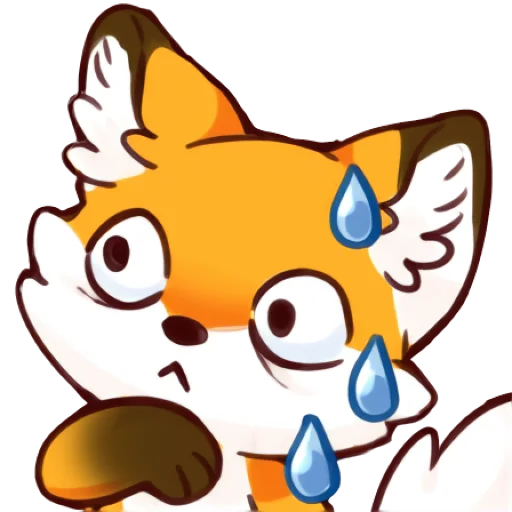 😓 Стикер «Red Fox» для Telegram