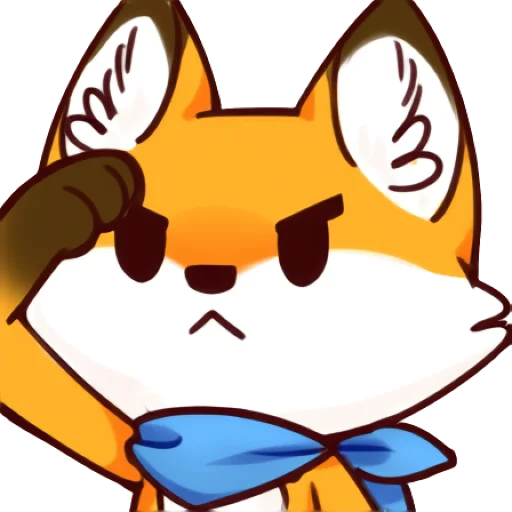 🫡 Стикер «Red Fox» для Telegram