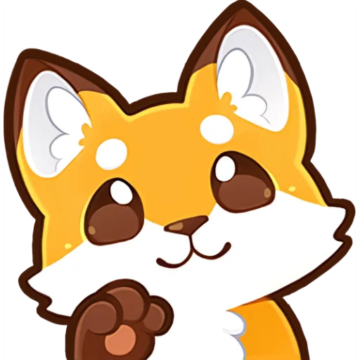 🖐 Стикер «Red Fox» для Telegram