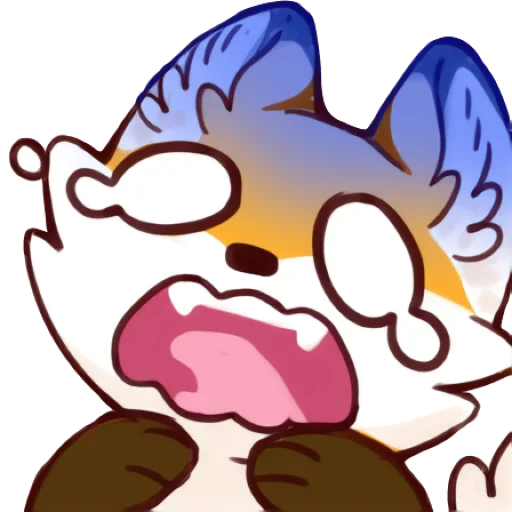 😱 Стикер «Red Fox» для Telegram