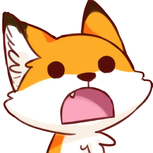 😧 Стикер «Red Fox» для Telegram