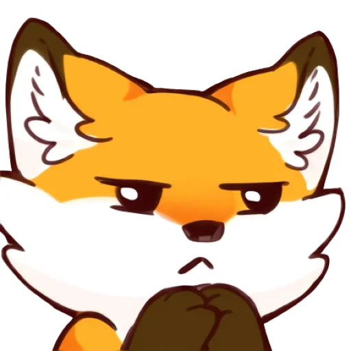 🤔 Стикер «Red Fox» для Telegram