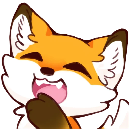 😄 Стикер «Red Fox» для Telegram