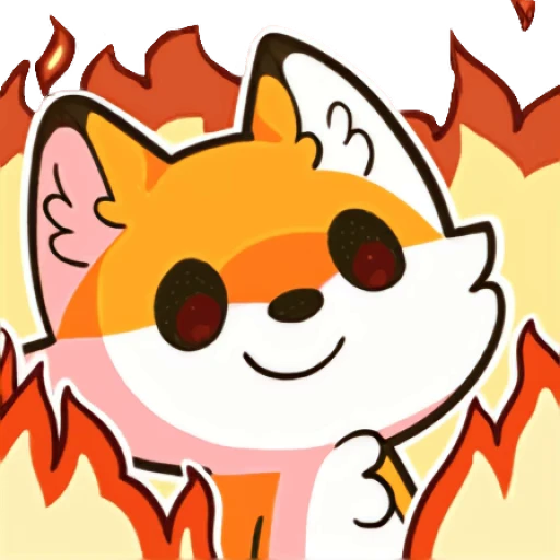 🔥 Стикер «Red Fox» для Telegram