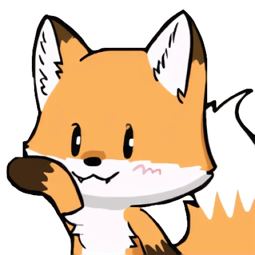 👋 Стикер «Red Fox» для Telegram