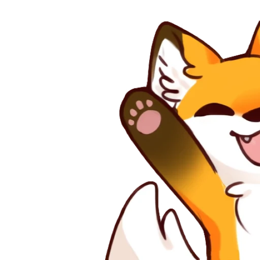 🙌 Стикер «Red Fox» для Telegram