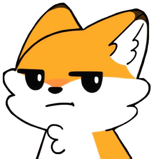 👎 Стикер «Red Fox» для Telegram