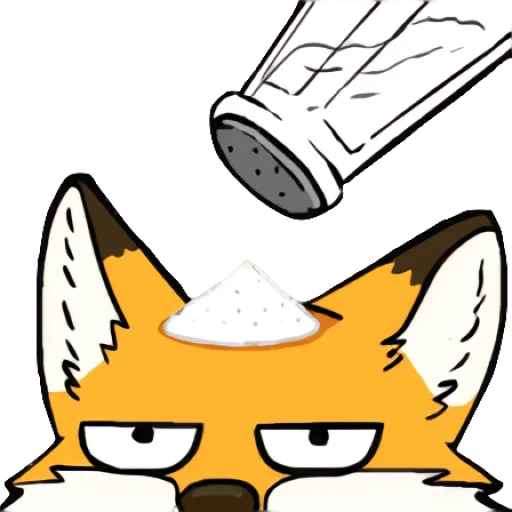🧂 Стикер «Red Fox» для Telegram