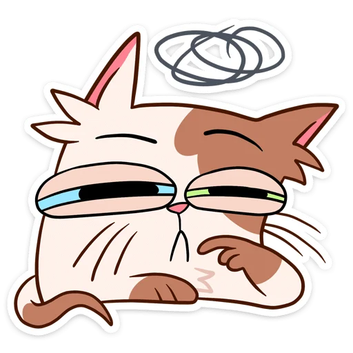 😵‍💫 Стикер «Пятнистый Редж» для Telegram