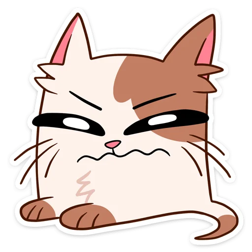 😠 Стикер «Пятнистый Редж» для Telegram