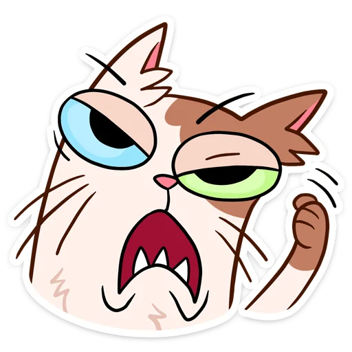 😡 Стикер «Пятнистый Редж» для Telegram