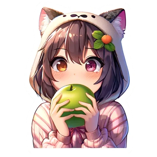 🍎 Стикер «red green taste» для Telegram