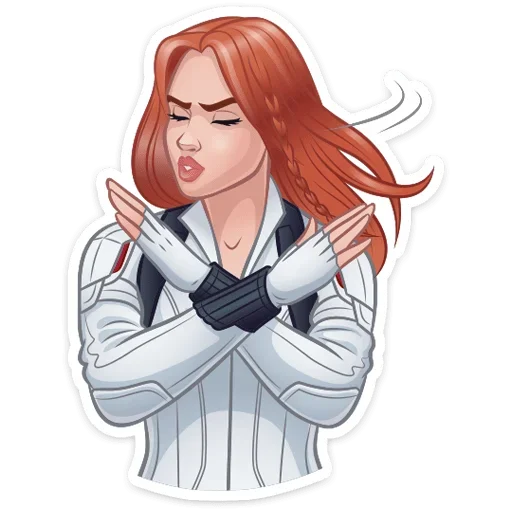 🙅‍♂️ Стикер «Красный Страж» для Telegram