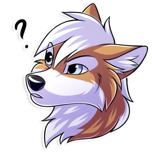 Стикерпак Redline the fox для Telegram