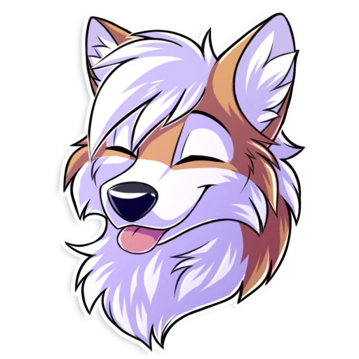 😝 Стикер «Redline the fox» для Telegram