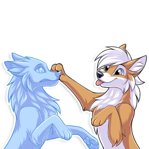 👉 Стикер «Redline the fox» для Telegram