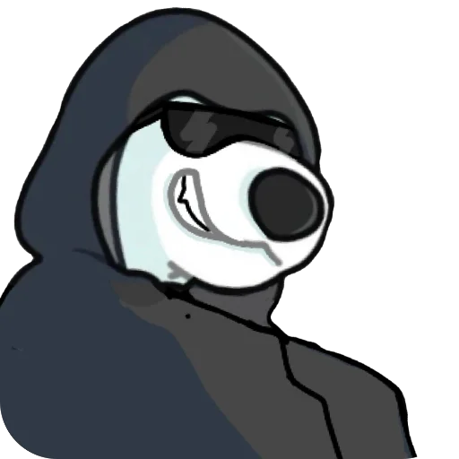 🫥 Стикер «Resistance Dog Army» для Telegram