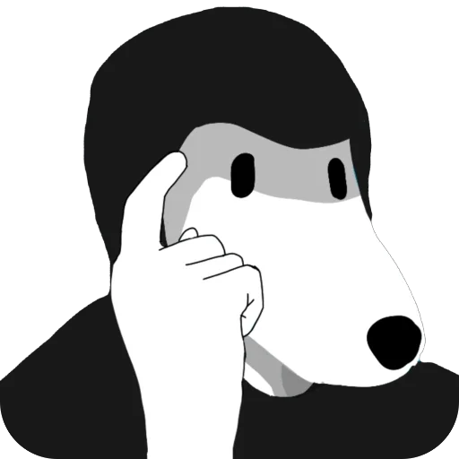 🫥 Стикер «Resistance Dog Army» для Telegram