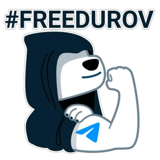 🫥 Стикер «Resistance Dog Army» для Telegram